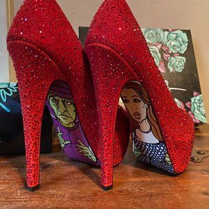 Taylor Says Topeka - Ruby, US Size 7